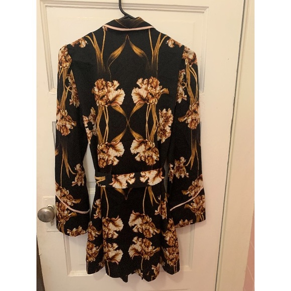 Bcbg Tulip Print Robe Jacket XS - Picture 4 of 4